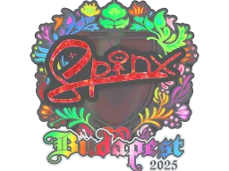 Sticker | Spinx (Holo) | Budapest 2025
