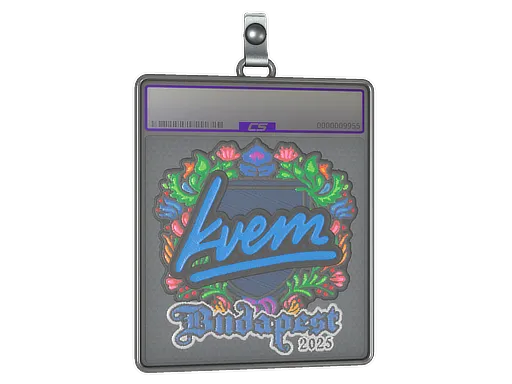 Sticker Slab | Kvem (Embroidered) | Budapest 2025