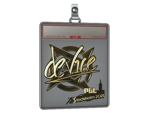 Sticker Slab | device (Gold) | Stockholm 2021