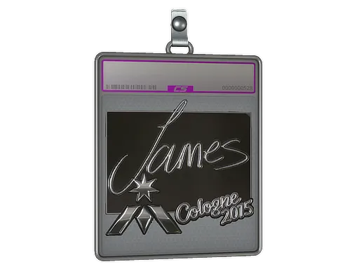 Sticker Slab | James (Foil) | Cologne 2015