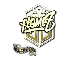 Sticker | FlameZ (Gold) | Paris 2023