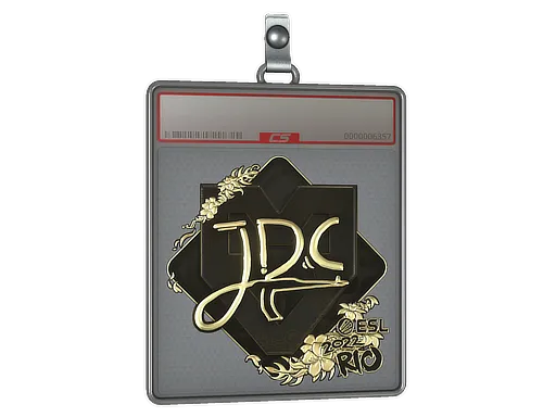 Sticker Slab | JDC (Gold) | Rio 2022