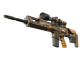 SCAR-20 | Short Ochre (Battle-Scarred)