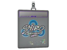 Sticker Slab | sh1ro (Glitter) | Antwerp 2022