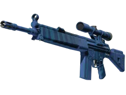 StatTrak™ G3SG1 | Azure Zebra (Factory New)