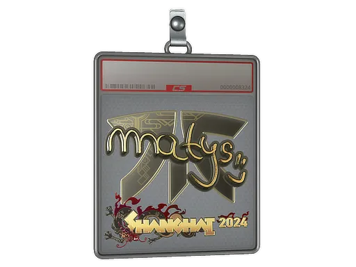 Sticker Slab | MATYS (Gold) | Shanghai 2024