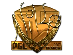 Sticker | NiKo (Gold) | Krakow 2017