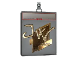 Sticker Slab | JW (Gold) | Boston 2018