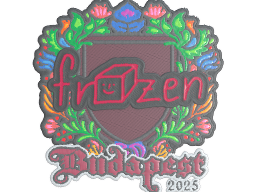 Sticker | frozen (Embroidered) | Budapest 2025