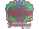 Sticker | frozen (Embroidered) | Budapest 2025