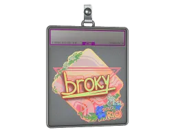 Sticker Slab | broky (Holo) | Rio 2022