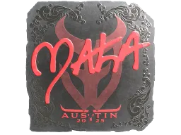 Sticker | Maka (Foil) | Austin 2025