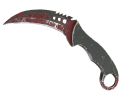 ★ Talon Knife | Crimson Web (Battle-Scarred)