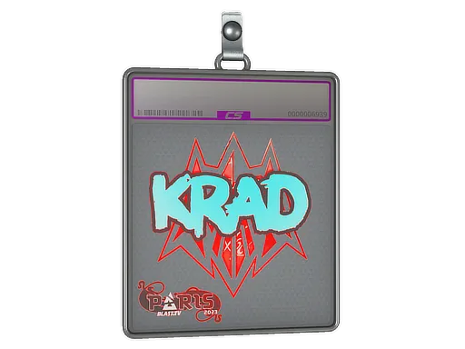 Sticker Slab | Krad (Holo) | Paris 2023