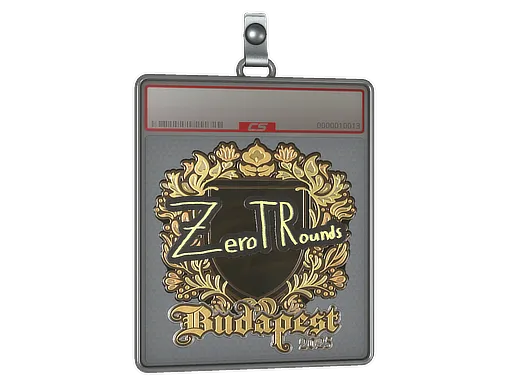 Sticker Slab | ztr (Gold) | Budapest 2025