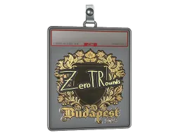 Sticker Slab | ztr (Gold) | Budapest 2025