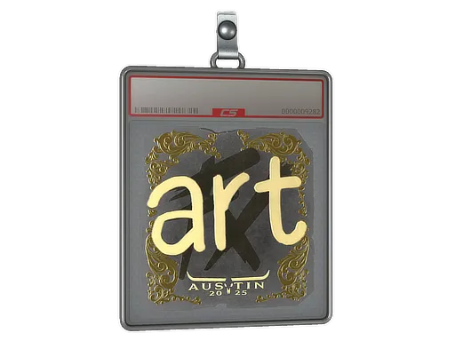 Sticker Slab | arT (Gold) | Austin 2025