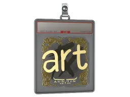 Sticker Slab | arT (Gold) | Austin 2025