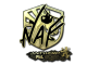 Sticker | NAF (Gold) | Antwerp 2022