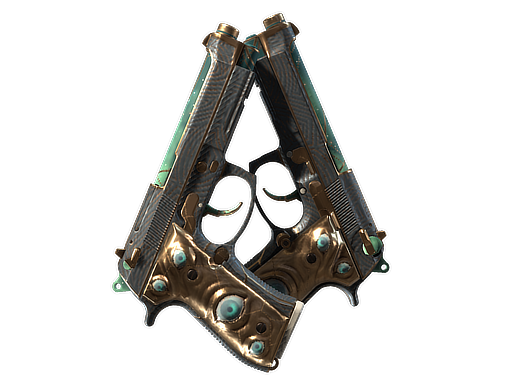 StatTrak™ Dual Berettas | Angel Eyes (Well-Worn)