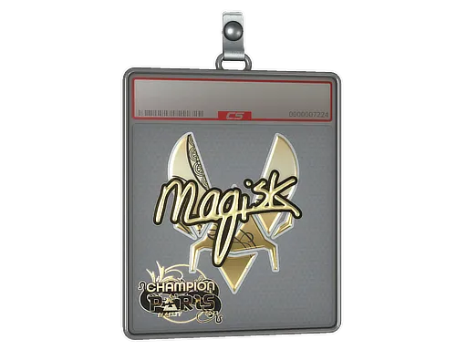 Sticker Slab | Magisk (Gold, Champion) | Paris 2023
