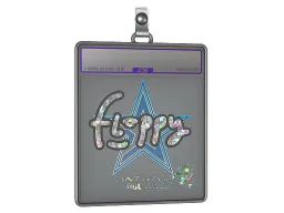 Sticker Slab | floppy (Glitter) | Antwerp 2022