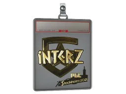 Sticker Slab | interz (Gold) | Stockholm 2021