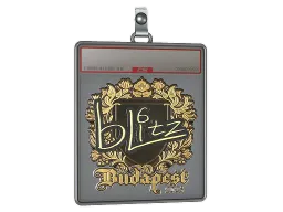 Sticker Slab | bLitz (Gold) | Budapest 2025