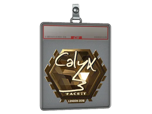 Sticker Slab | Calyx (Gold) | London 2018