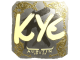 Sticker | kye (Gold) | Austin 2025