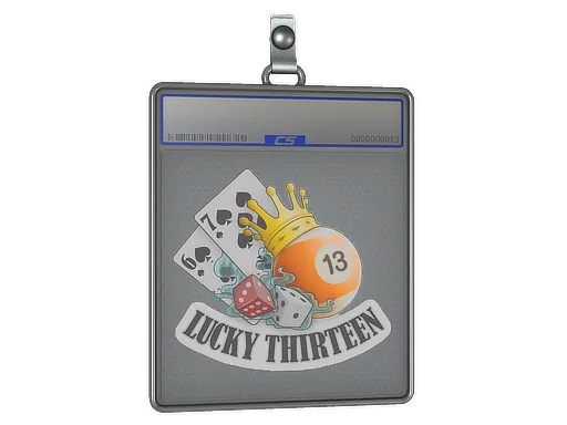 Sticker Slab | Lucky 13