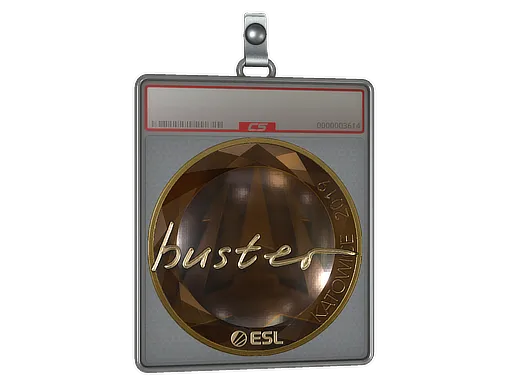 Sticker Slab | buster (Gold) | Katowice 2019