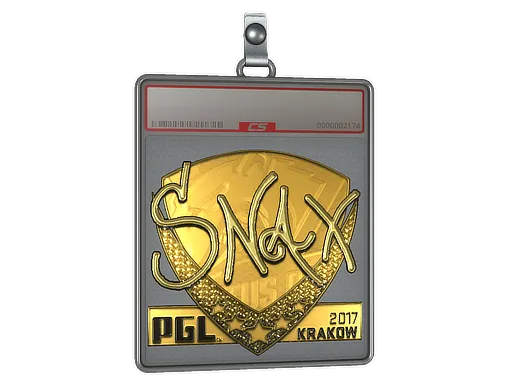 Sticker Slab | Snax (Gold) | Krakow 2017
