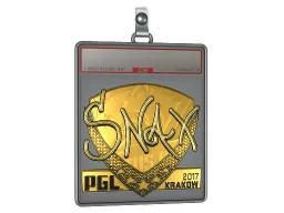 Sticker Slab | Snax (Gold) | Krakow 2017