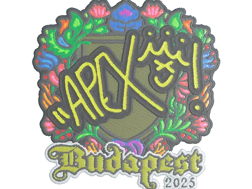 Sticker | apEX (Embroidered) | Budapest 2025