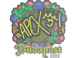Sticker | apEX (Embroidered) | Budapest 2025