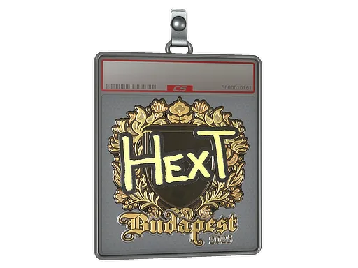 Sticker Slab | HexT (Gold) | Budapest 2025