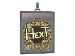Sticker Slab | HexT (Gold) | Budapest 2025