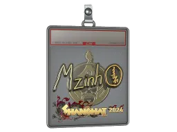Sticker Slab | mzinho (Gold) | Shanghai 2024