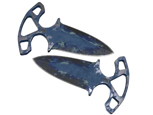 ★ Shadow Daggers | Bright Water (Battle-Scarred)