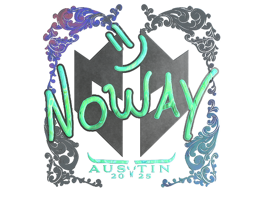 Sticker | noway (Holo) | Austin 2025