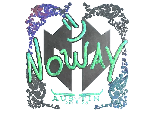 Sticker | noway (Holo) | Austin 2025