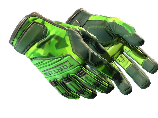 ★ Specialist Gloves | Lime Polycam (Factory New)