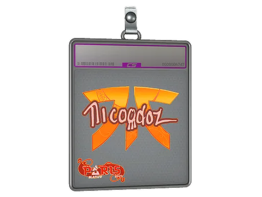 Sticker Slab | nicoodoz (Holo) | Paris 2023