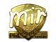 Sticker | mir (Gold) | Krakow 2017 CS2 skin