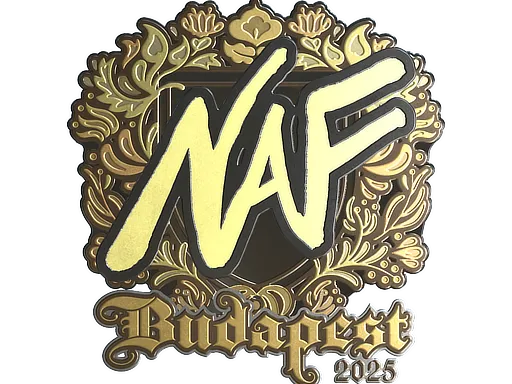 Sticker | NAF (Gold) | Budapest 2025