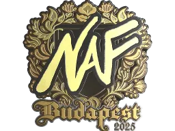Sticker | NAF (Gold) | Budapest 2025
