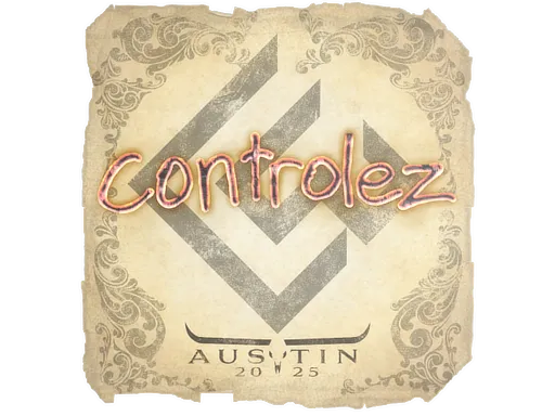Sticker | controlez | Austin 2025