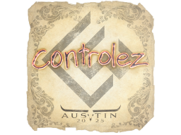 Sticker | controlez | Austin 2025