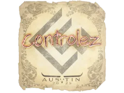 Sticker | controlez | Austin 2025